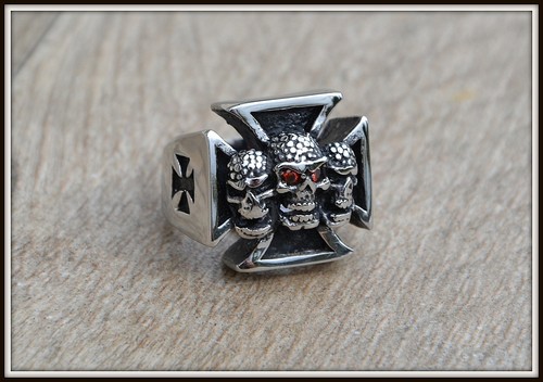 Bague chevalière croix - croix, de