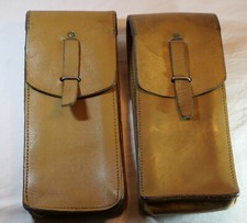 paire de porte chargeurs français jaune sable très bel état MAT 49