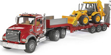 BRUDER, Porte-engins MACK avec