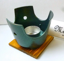 Poêle à griller japonais Hibachi de table pour un barbecue vert Fuel Camp Por...