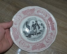 Belle assiette parlante gien - assiette,