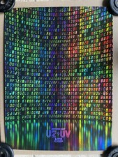 U2 the sphere las vegas numbers poster