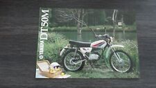 CATALOGUE BROCHURE MOTOS YAMAHA DT 50 M  - 1980 + LISTE DE PRIX 1977