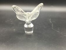 # BACCARAT grand Bouchon de carafe , flacon en cristal PAPILLON 