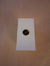 Prise Télévision Fiche Femelle 1 Module Blanc  Mosaic 50 Legrand 