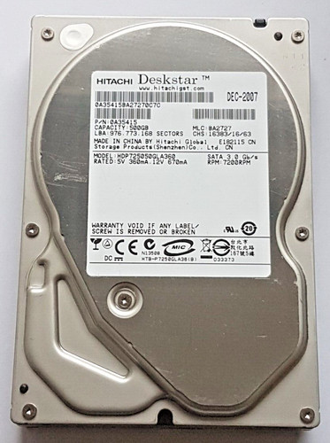 Disque dur 500 - , sata