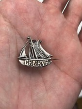 Ancienne Broche Bateau Voilier