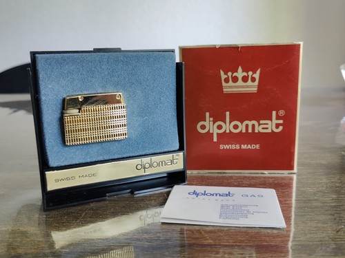 Briquet gaz diplomate swiss - gaz,