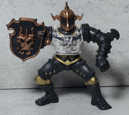 Figurine chevalier noir chap - noir,