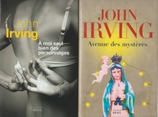 JOHN IRVING LOT A MOI SEUL BIEN + AVENUE DES MYSTERES + PARIS POSTER GUIDE 