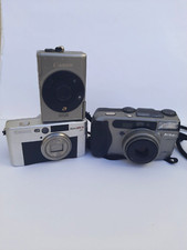 Lot de 3 Appareils Photo,Canon Prima Super 120/Canon IXUS/Nikon Zoom 800 AF