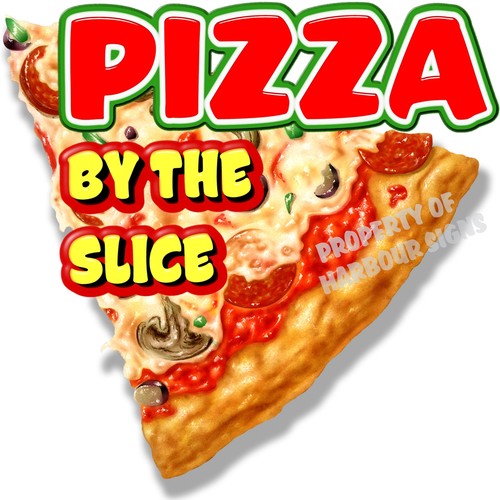 Pizza the slice decal - by,