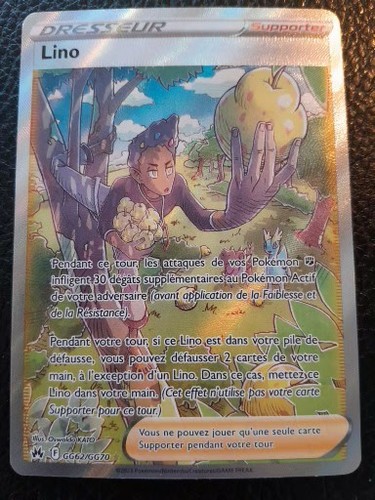 Carte pokémon lino - carte, gg62/gg70