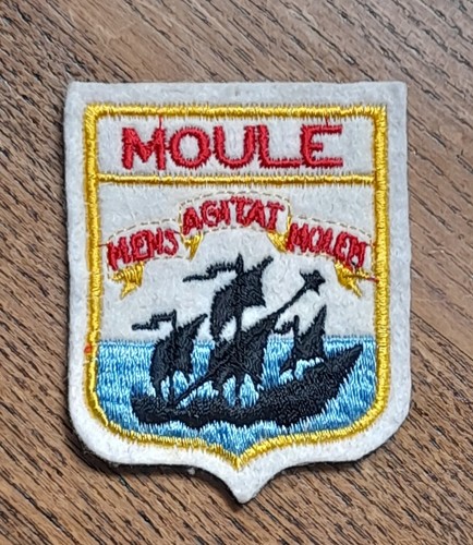 Ecusson brodé moule - ecusson,