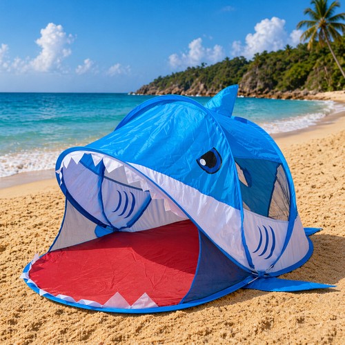 Pop coquille plage - up,