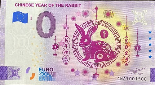 Billet euro chinese - chinese, of