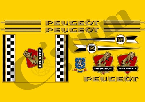 Peug201 stickers decals - stickers,