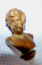 buste jeune garçon : bronze de Barbedienne xix eme