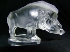mascotte automobile bouchon de radiateur sanglier par Lalique