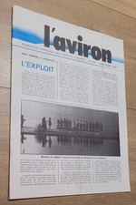 L'aviron 1982 FFSA rowing