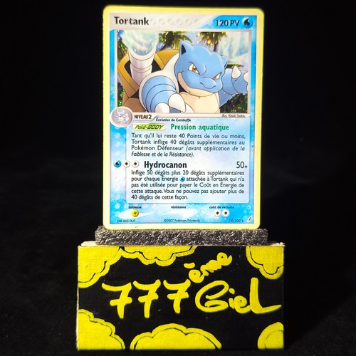 Carte pokémon tortank - pokémon,
