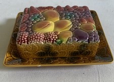 Beurrier En Barbotine Decor De