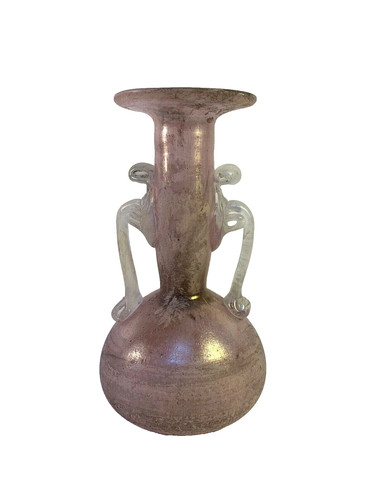 Vase verre xxème - en,