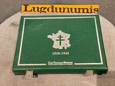 Coffret VIDE Médailler pour 12 pièces Collection 2nd Guerre Mondiale 1939 1945