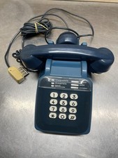 Téléphone fixe Socotel S63 - Ancien vintage -  France Télécom 1979 - Bleu