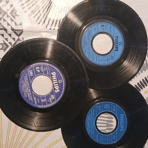 Philips lot de 3 - philips, disques