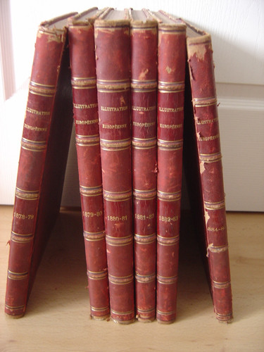 Lot reliures - de, 6