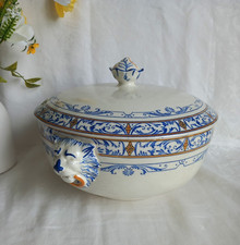 ? Soupière  Creil et Montereau – modèle Colbert – fin XIXᵉ siècle