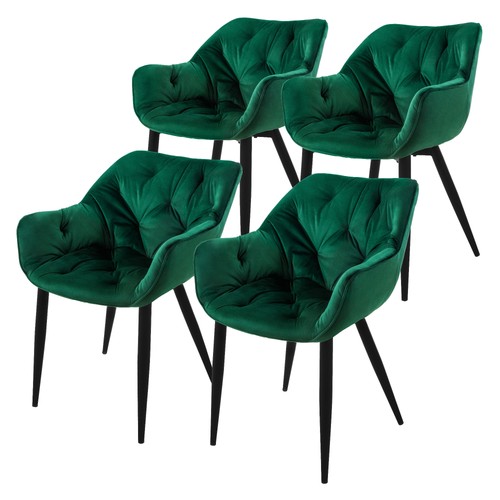 Chaises salle à manger - 4, de