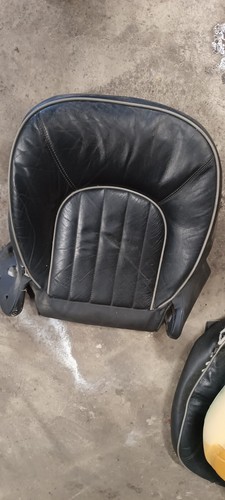 Assise rover cuir noir - 75,