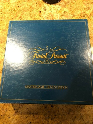 Trivial pursuit master game - trivial,