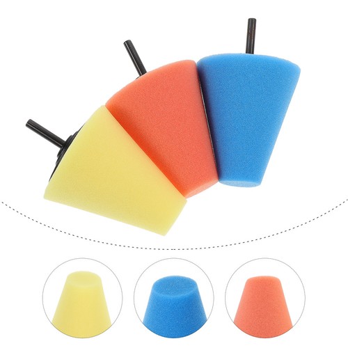 Pcs tampons polissage - 3, de
