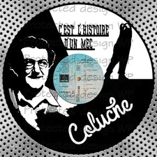 Coluche- Découpe laser sur