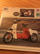 Ariel 50 cm3 Aiel 3 1971 Carte