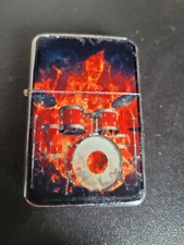 BRIQUET  BATTERIE FLAMMES