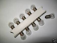 lot de 10 lampes ampoules 6 volts 6 watts à visser cyclomoteur