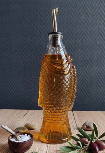 Huilier vintage verre en - huilier,