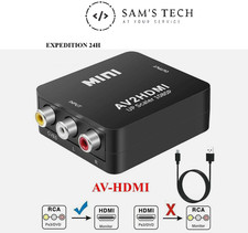 Adaptateur RCA vers HDMI 1080p