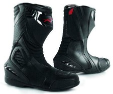 Bottes motard moto cuir piste - bottes,