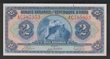 HAITI : RARE 2 GOURDES 1919