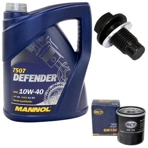 Huile moteur kit - l'huile, 5