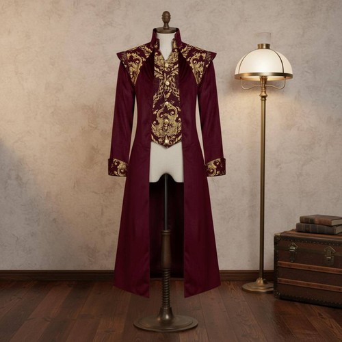 Manteau steampunk queue pie - manteau,