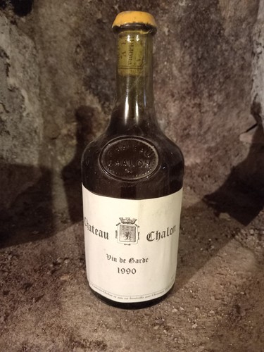 Vin jaune chateau chalon - jaune,,