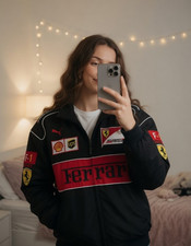 Veste ferrari brodée vintage - veste,