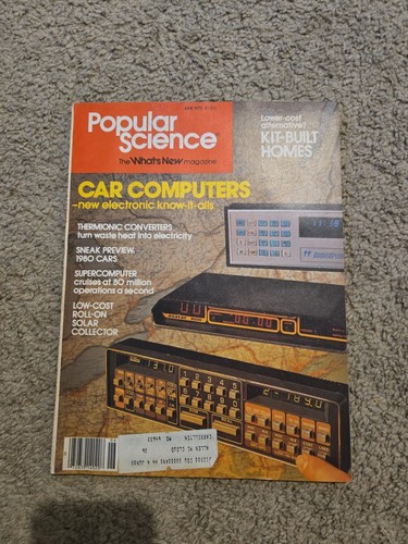 Popular science magazine - popular, june
