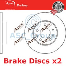 2x Apec BRAKING 290mm Uni OE